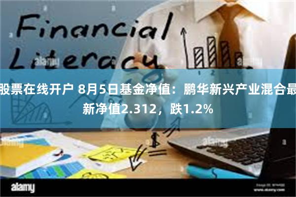 股票在线开户 8月5日基金净值：鹏华新兴产业混合最新净值2.312，跌1.2%