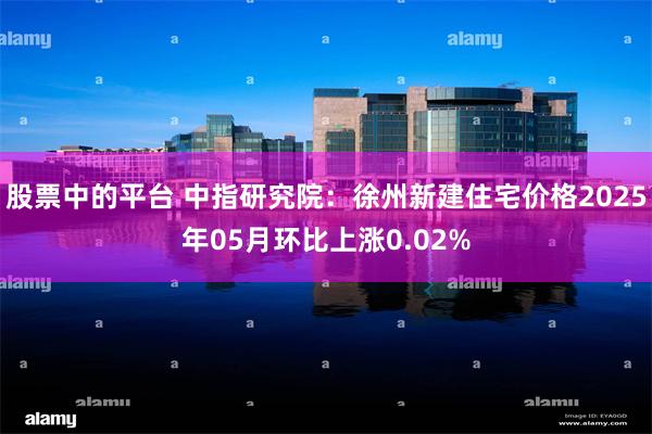 股票中的平台 中指研究院:徐州新建住宅价格2025年05月环比上涨0.02%